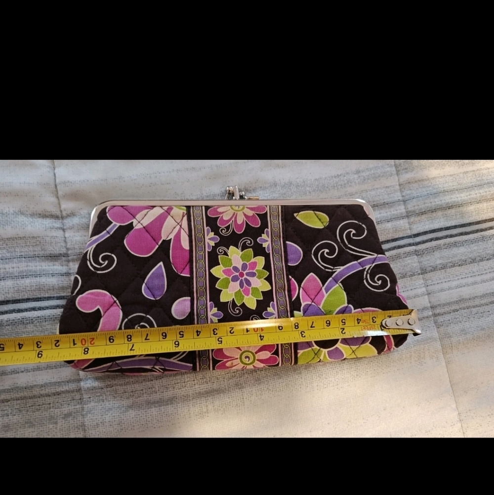 Floral Clutch Coin Purse - Multicolor - Picture 2 of 7